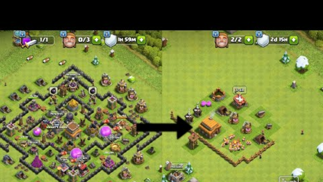 Playing clash of clans for the second time