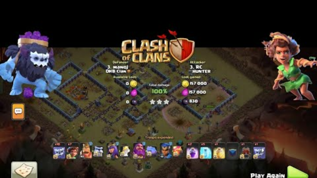 TOWN HALL 16 Attack Strategy in clash of clans..