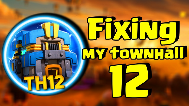 FIXING MY RUSHED TOWN HALL 12 | Clash of Clans Disfigure Series Episode 8