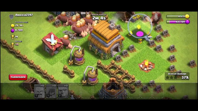 clash of clans android game play