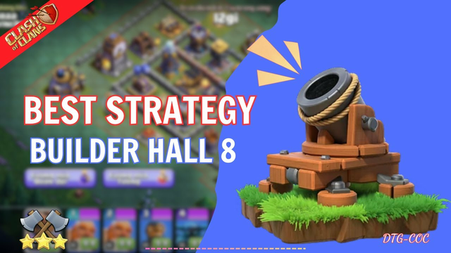 (Clash Of Clans) THE STRONGEST infantry attack STRATEGY BUILDER HALL 8