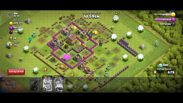 clash of clans azz