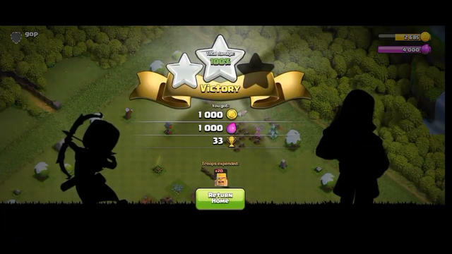 clash of clans my first video
