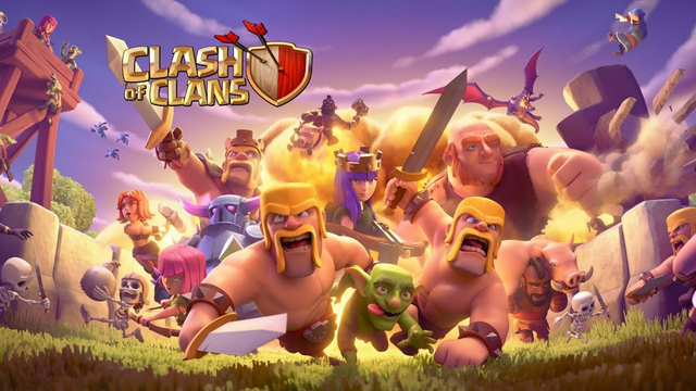Playing some clash of clans!