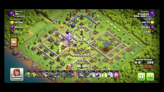 Gameplay Clash of Clans #RubbleRumble