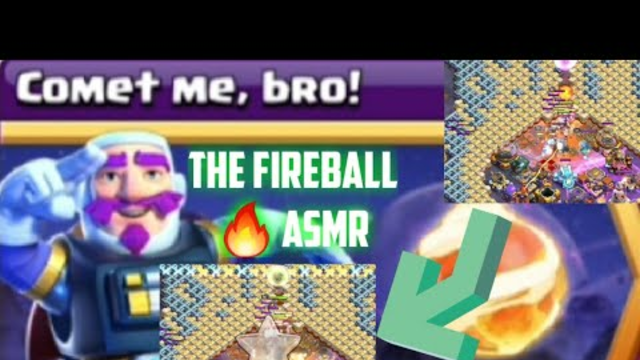ASMR fire ball clean up Comet me, bro Clash of clans