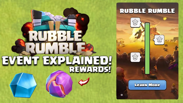 How to Complete Rubble Rumble Event in Clash of Clans! | coc new event Explained