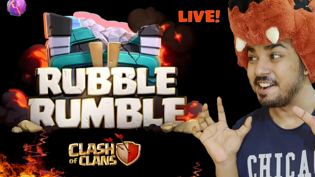 Playing Rubble Rubble Event | Clash of Clans Live