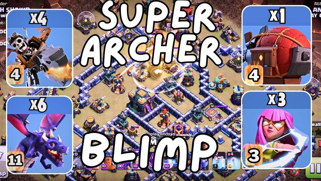 Super Archer Blimp Town Hall 14 | Clash of Clans