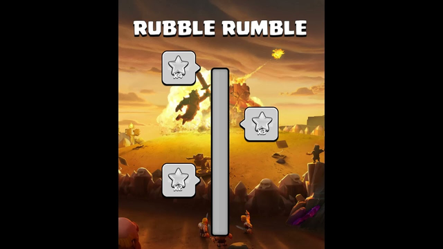 New Clash of Clans event #RubbleRumble