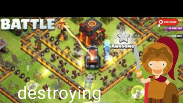 Destroying 10+ villages in clash of clans gamplay part-4