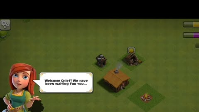 Day 1 of Playing Clash Of Clans