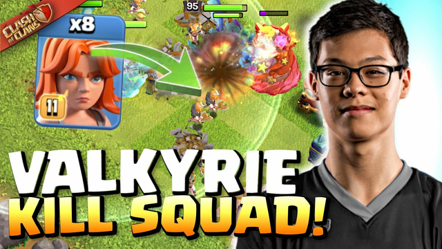 VALKYRIES are suddenly AMAZING (and FAST)!! NEW VALKYRIE ATTACK from Max is INSANE! Clash of Clans