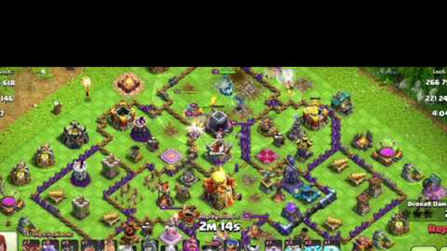 Th16 Base Vs 4 Heroes | Clash of Clans