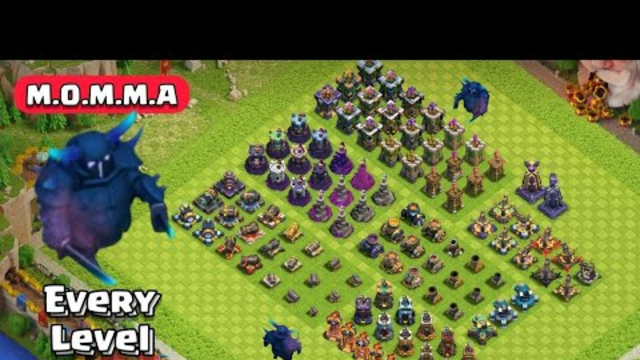 MOMMA pekka vs all defence building | coc | clash of clans #coc #clashofclans