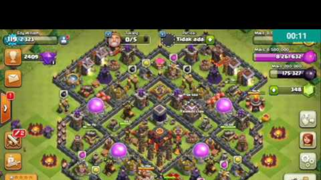 Clash Of Clans - TH 10 The Best War Defense
