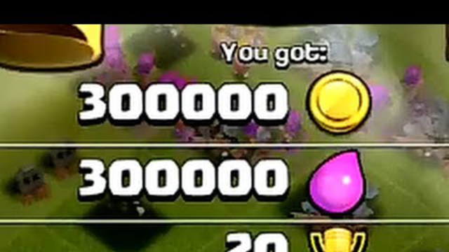 Stealing exactly 600k - Clash of Clans