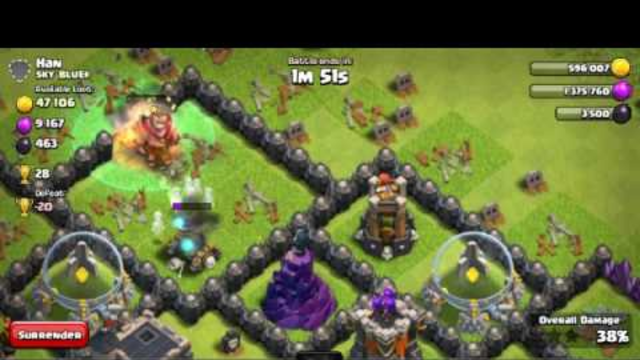 Clash of clans, GiWiWi tactic