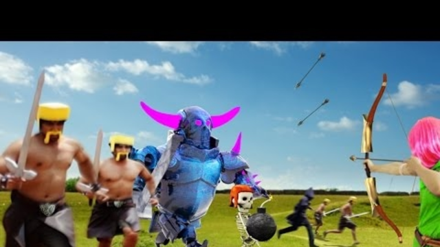 Clash of Clans In Real Life