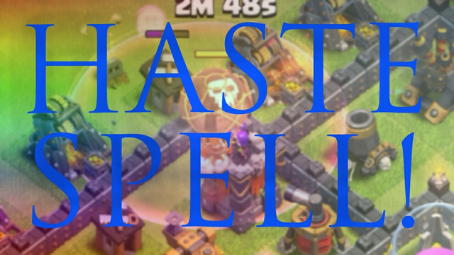 HASTE SPELL ONLY CHALLENGE! | EVERYTHING IS SO FAST! | CLASH OF CLANS