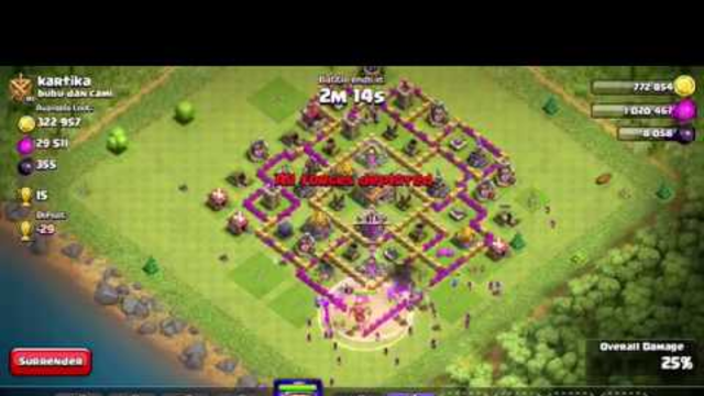 First WAG Attack | Clash Of Clans