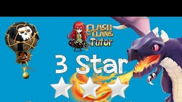 Clash of Clans TH8 Dragon 3 Star Best Clan Wars Attack Strategy