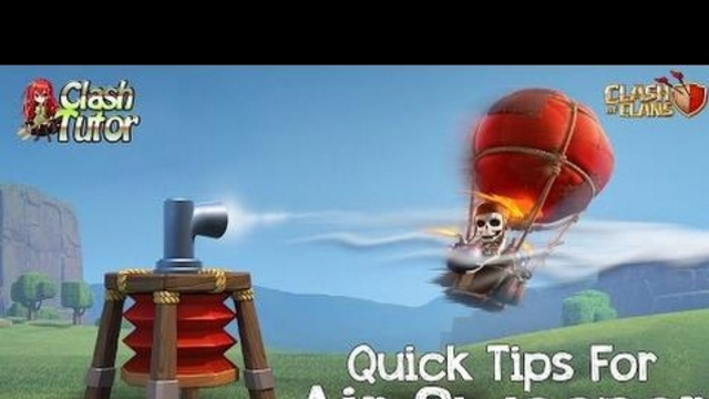 Clash of Clans Air Sweeper Attack Tips