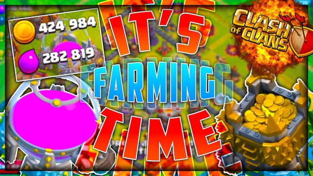 Clash Of Clans - ITS FARMING TIME Ep.2 The Magic Of Balloonion