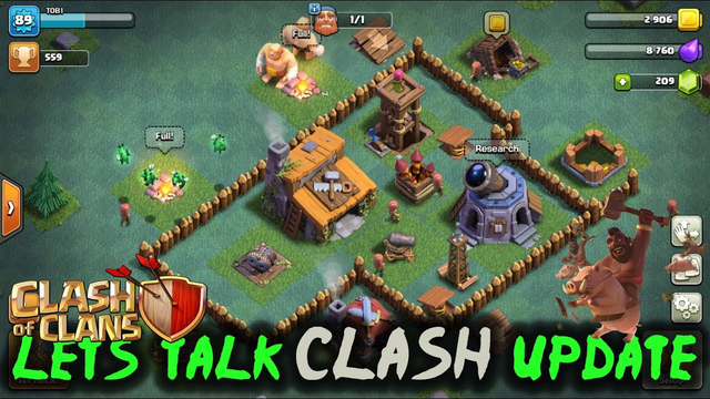 Clash of Clans - LETS TALK CLASH UPDATE | THE PADDEDROOM!! | COC