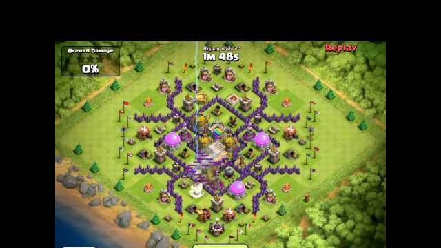 Clash of Clans [EPIC] Fail 3 Dragons, 1 Healer, & Wizards Attack