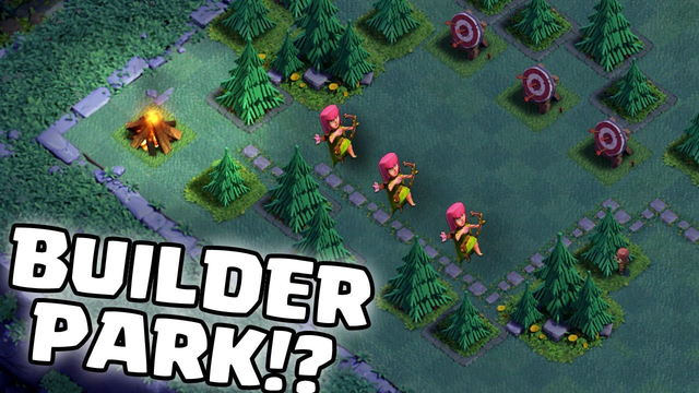 BUILDER PARK!? New Clash of Clans update - Night Time Village/Builder Base