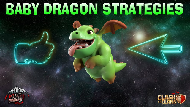BABY DRAGON STRATEGIES CLASH OF CLANS 2017 UPDATE TH9