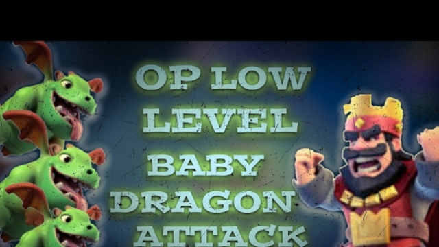 CLASH OF CLANS BUILDER HALL LOW LEVEL BABY DRAGON ATTACK STRATEGY!!! EASY 3 CROWN!!!