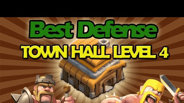 BEST Town Hall Level 4 Defense Strategy for Clash of Clans+  Low Level Raiding Strategy!