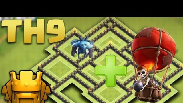 Clash of Clans: TH9 Balloonion Attack Strategy