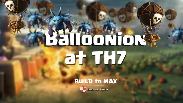 Balloonion Farming at TH 7  | BUILD to MAX | Clash of Clans
