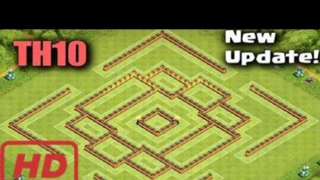 Clash of Clans - TownHall10 Farming/Hybrid Base Perfect Loot Balance  Defense Strategy for TH10