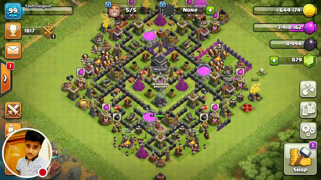 My first Clash of Clans Stream