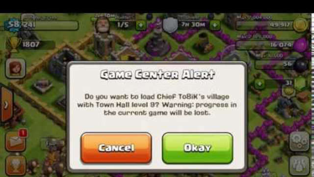 Clash of clans how to switch your accounts