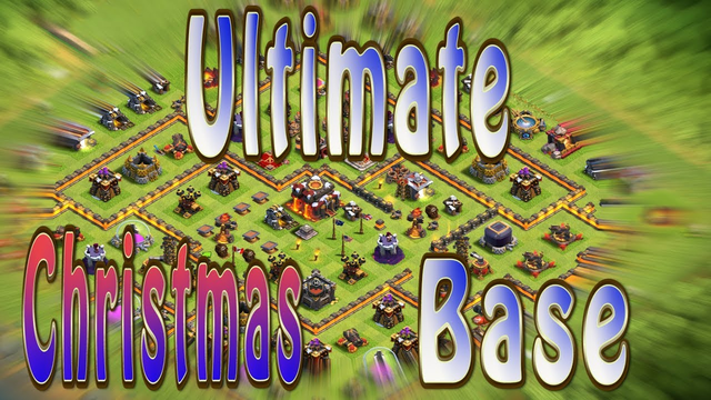 Ultimate Christmas Tree Spawn Base | Clash of Clans How to Get a Christmas Tree