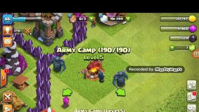 2  P.E.K.K.A with 9 helars in a clash of clans match