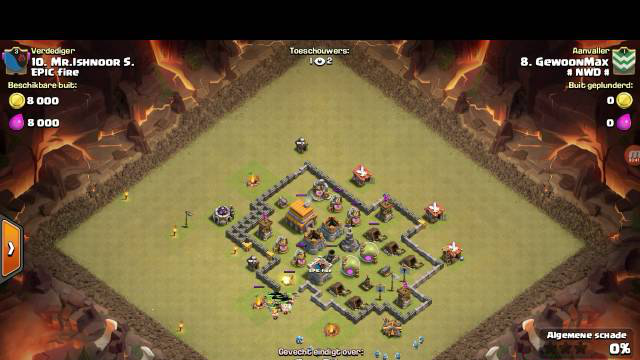 1ste Clash of Clans video