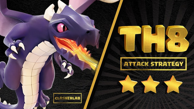 TH8 Dragon Attack Strategy 2018 | For TH8 Beginners | Clash of clans