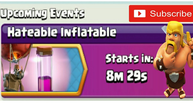 Clash Of Clans | Hateable Inflatable Today's Event | Balloon + Haste Spell | Clash With Bhargav |