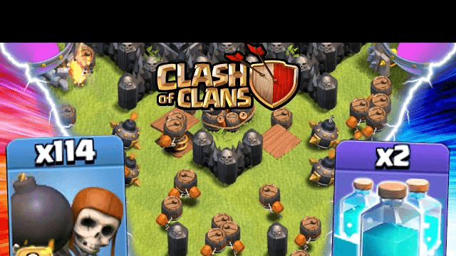 Clash Of Clans | ALL WALL BREAKERS & CLONE SPELLS!! DOES IT WORK!?! FUNNY GAME PLAY 2016!