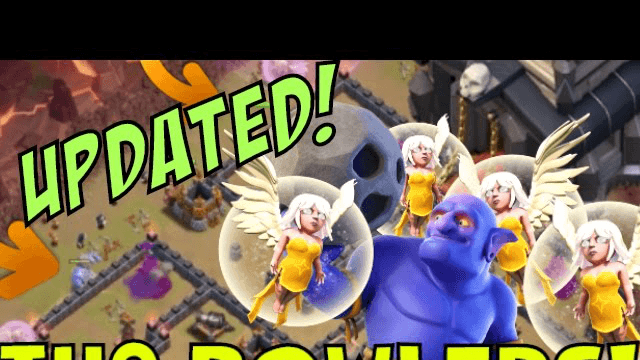 [UPDATED] TH9 BOWLER WALK Strategy! Clash Of Clans | Queen Walk Bowler Walk Combo!
