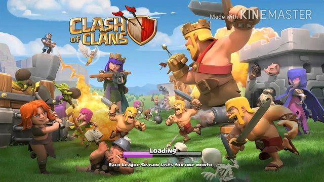 Strange player in clash of clans