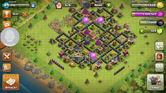 Clash of clans-barch attack