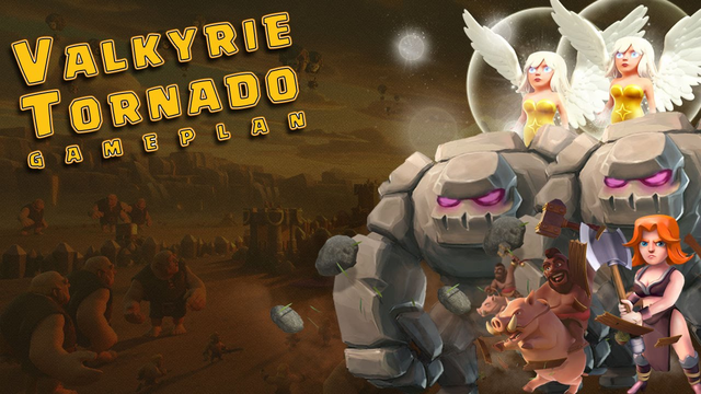 Clash of Clans - Attack Strategy: Valkyrie Tornado | TH9 Strategy Guide