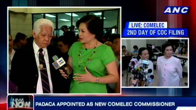 COMELEC Chairman Brillantes on Day 2 of COC Filing